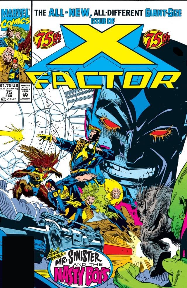 X-Factor (1986) #75 cover