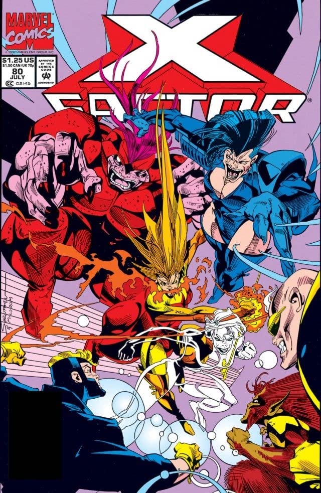 X-Factor (1986) #80 cover