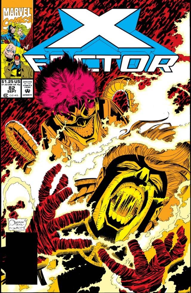 X-Factor (1986) #82 cover