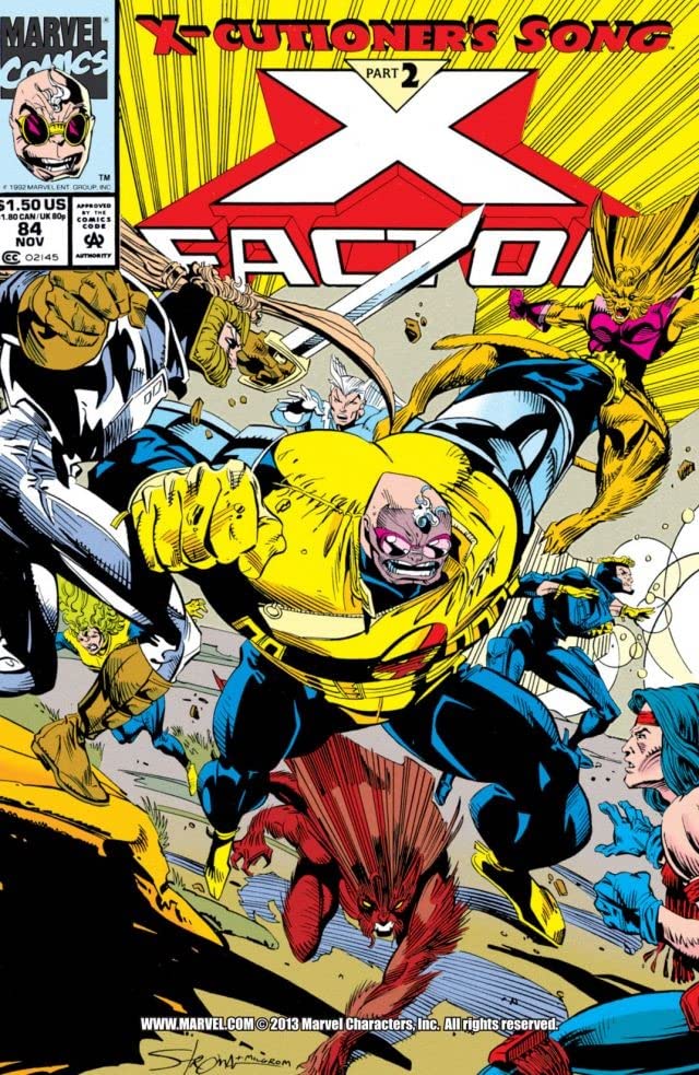 X-Factor (1986) #84 cover