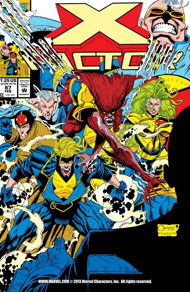 X-Factor (1986) #87 cover
