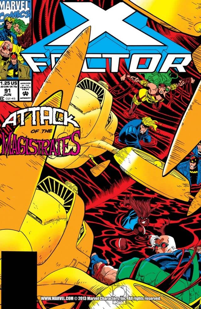 X-Factor (1986) #91 cover