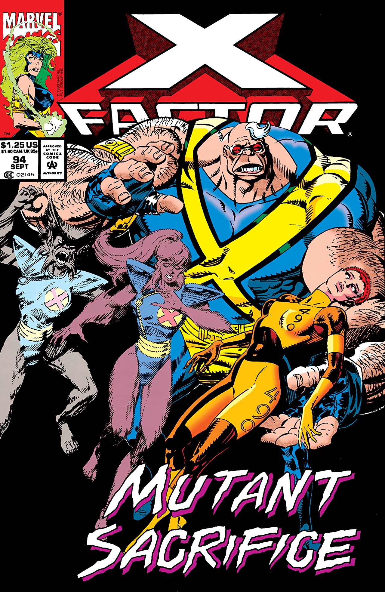 X-Factor (1986) #94 cover