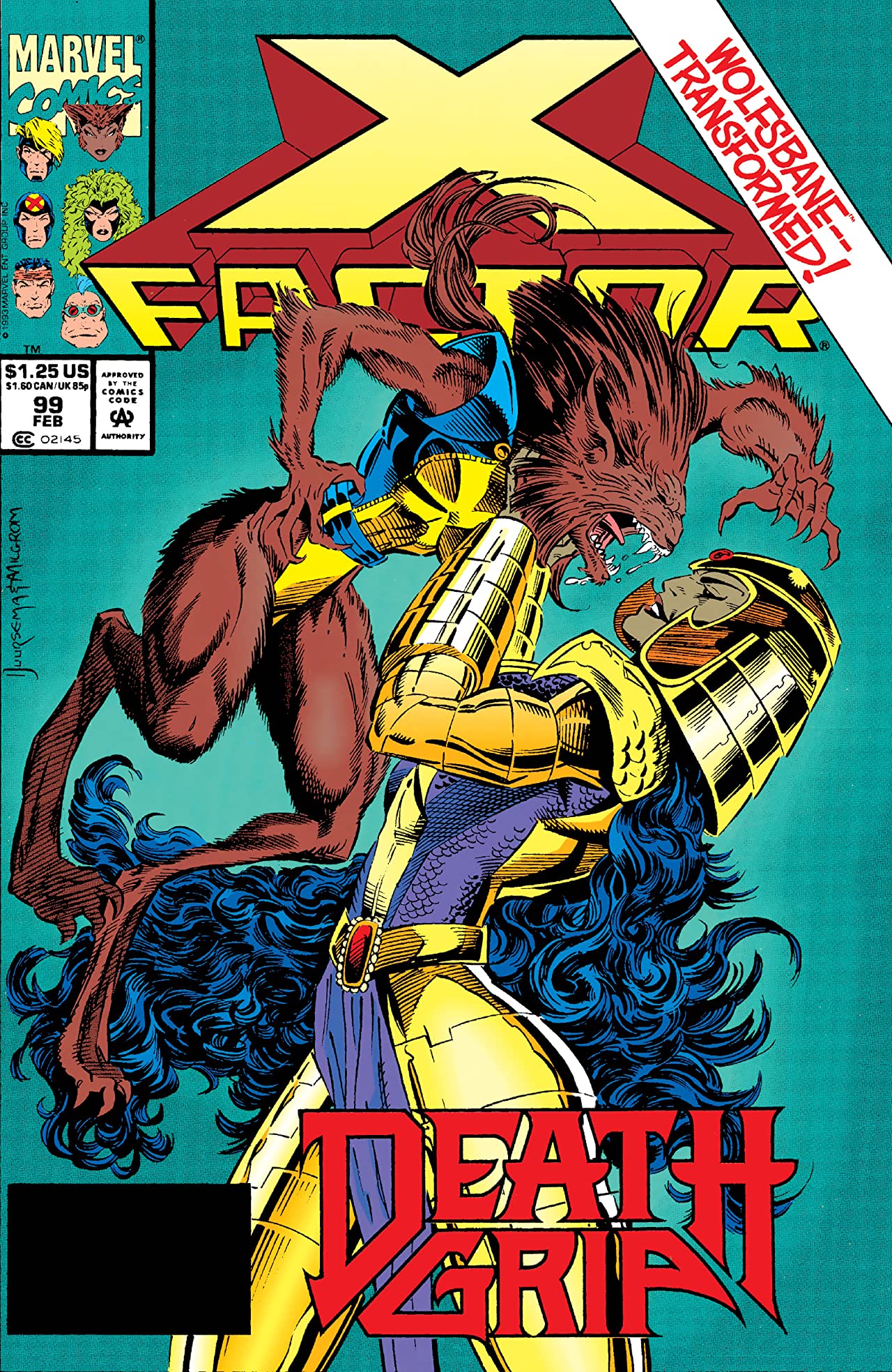 X-Factor (1986) #99 cover