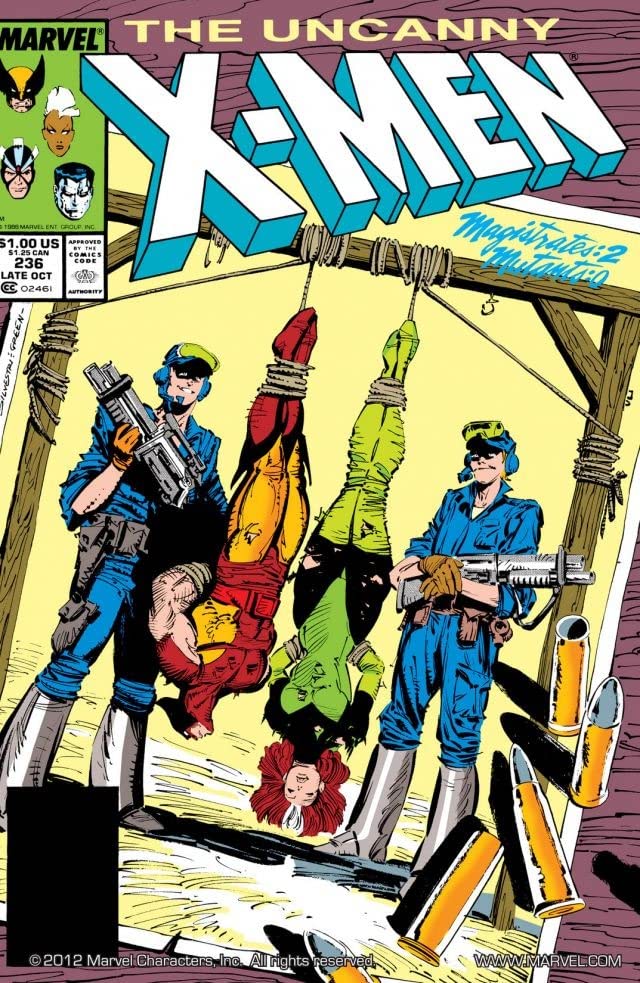 The Uncanny X-Men #236 cover