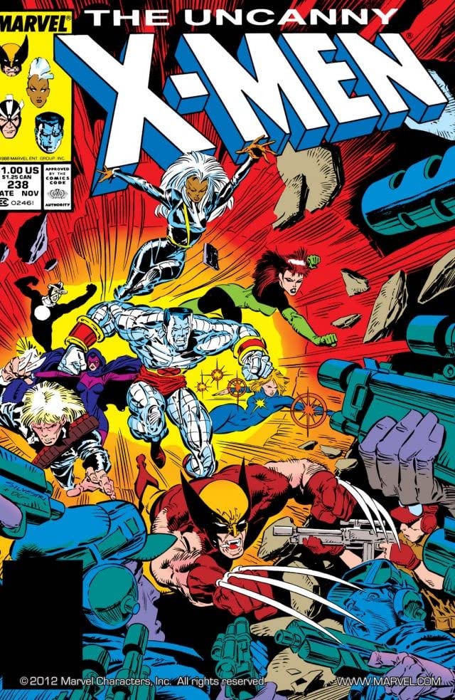 Cover of The Uncanny X-Men #238