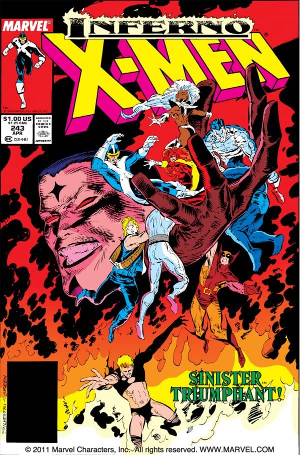 Cover of The Uncanny X-Men #243