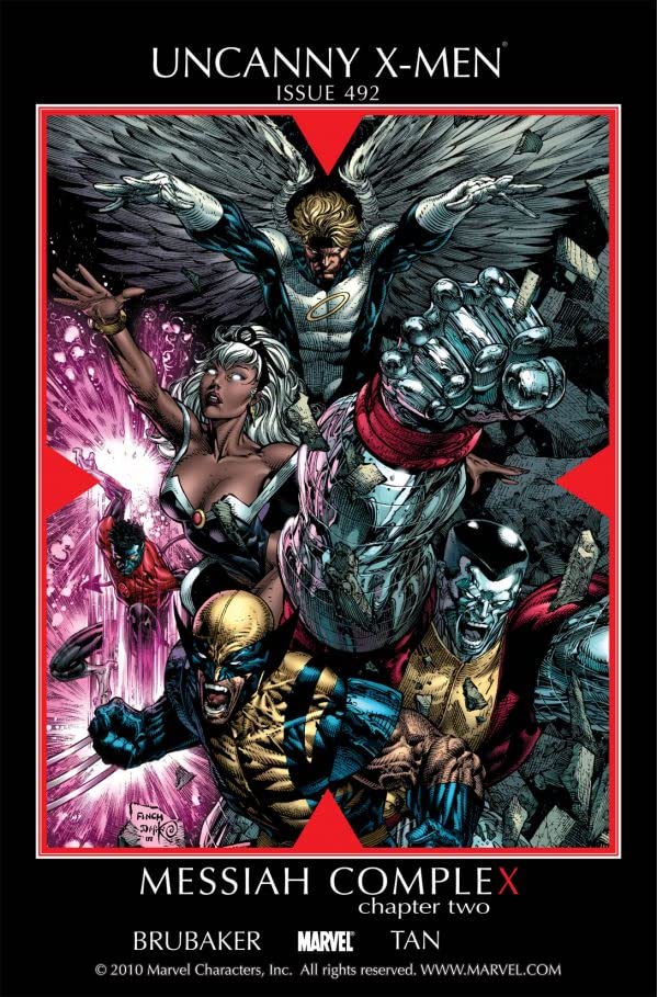 Cover of The Uncanny X-Men #492