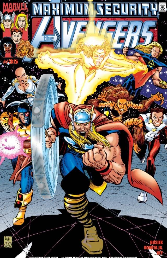 Avengers #35 cover