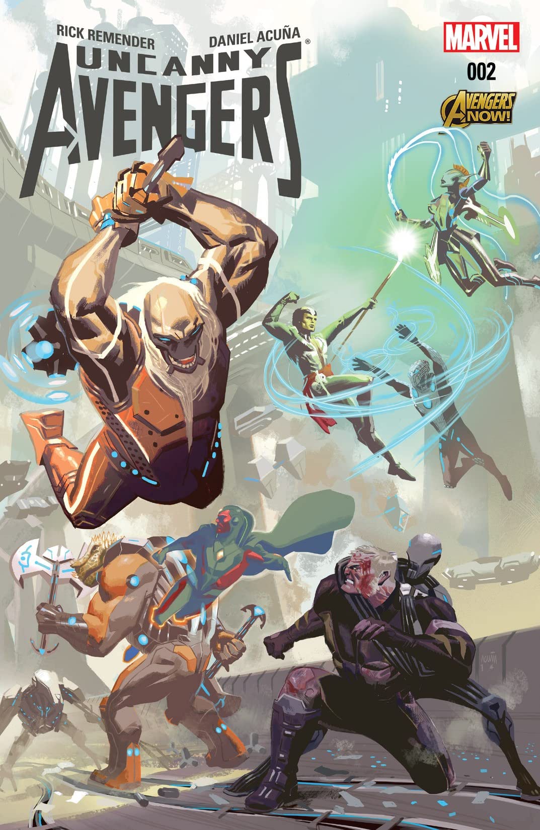 Uncanny Avengers #2 cover