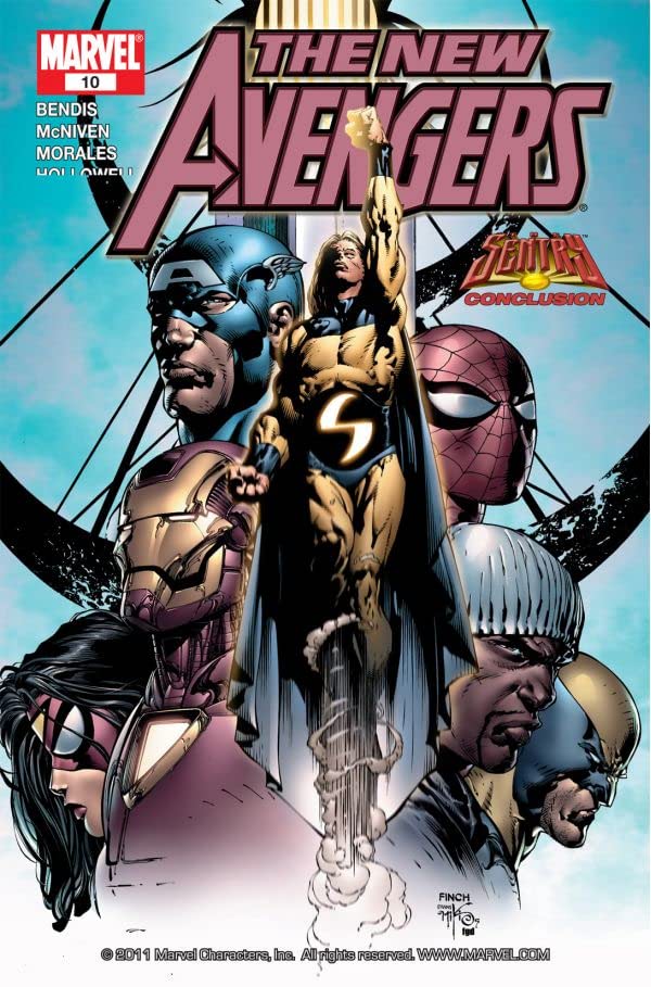New Avengers (2005) #10 cover