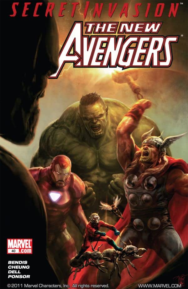 New Avengers (2005) #40 cover