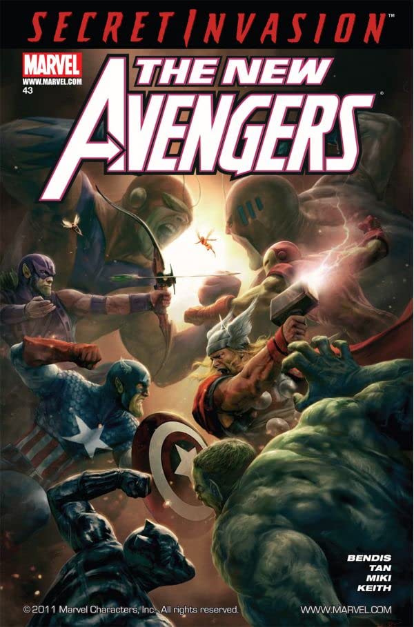 New Avengers (2005) #43 cover