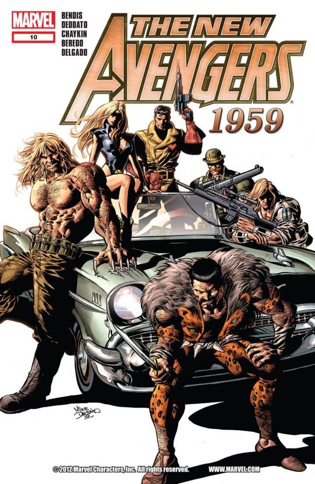 New Avengers (2010) #10 cover