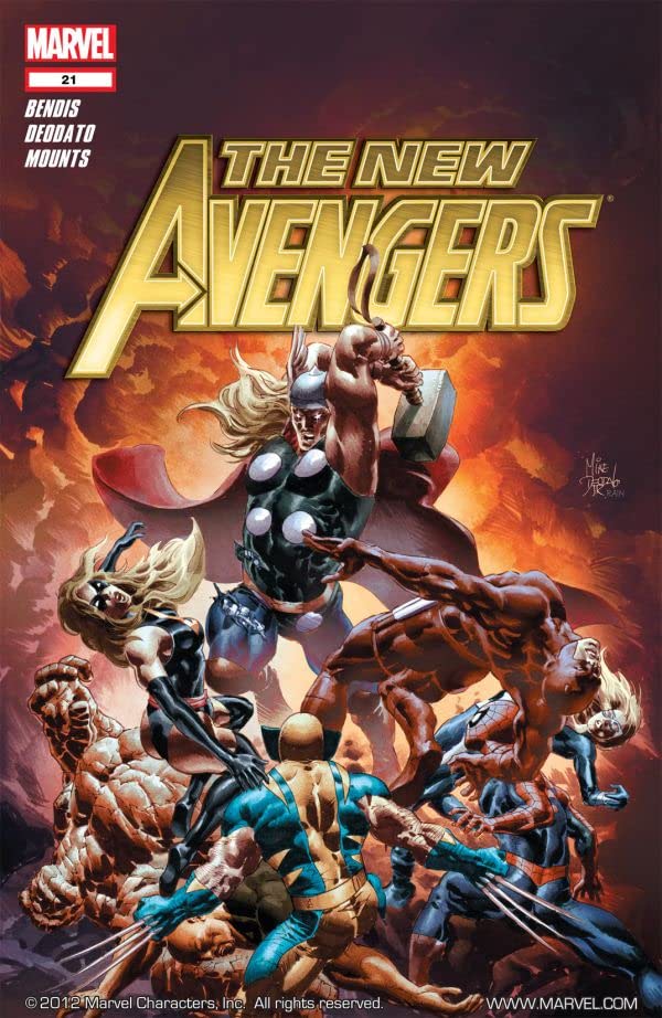 New Avengers (2010) #21 cover