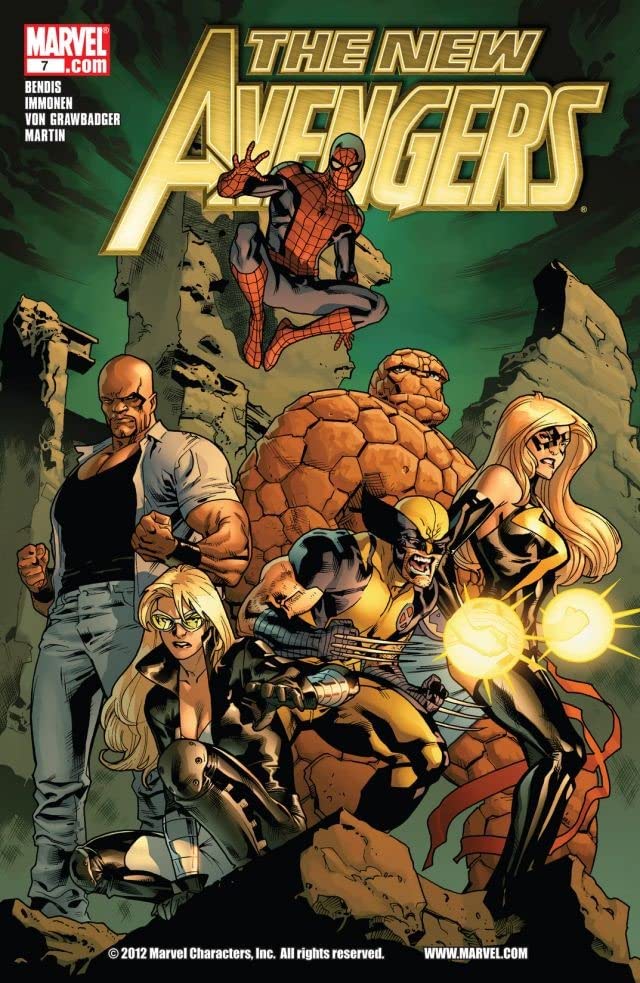 New Avengers (2010) #7 cover