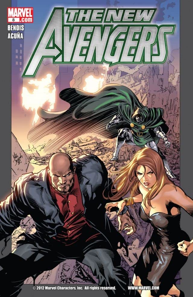 New Avengers (2010) #8 cover
