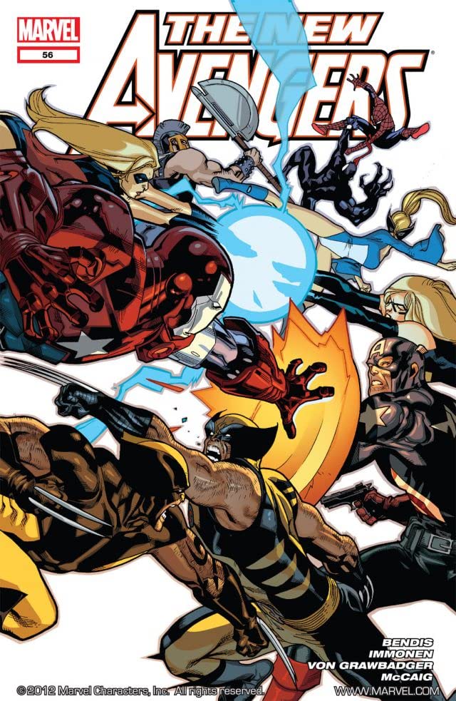 New Avengers (2005) #56 cover
