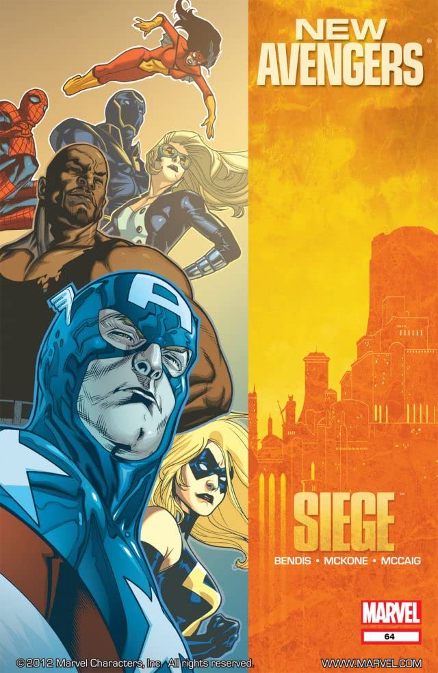 New Avengers (2005) #64 cover