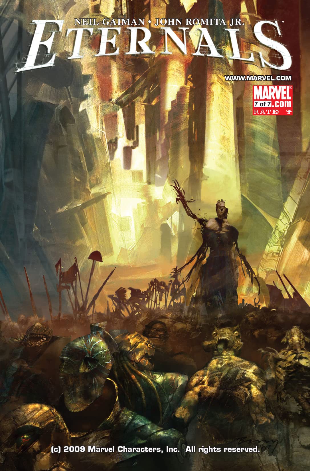 Eternals (2006) #7 cover