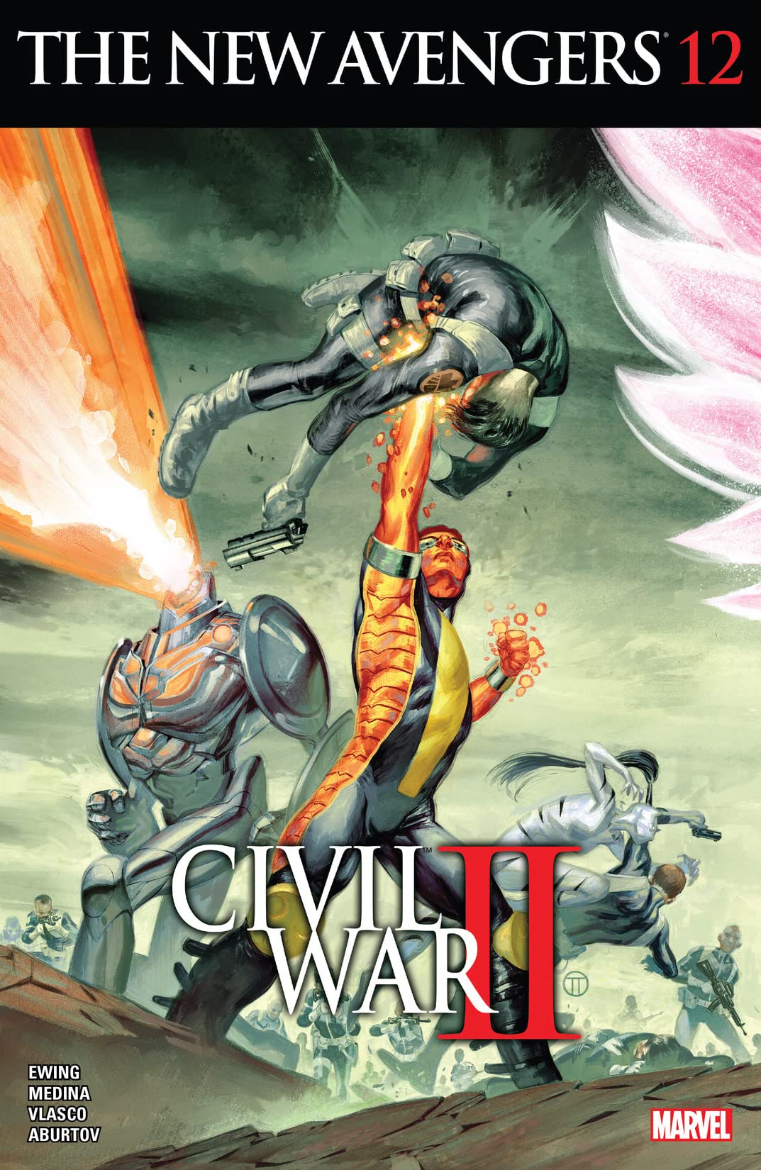 Cover of New Avengers #12