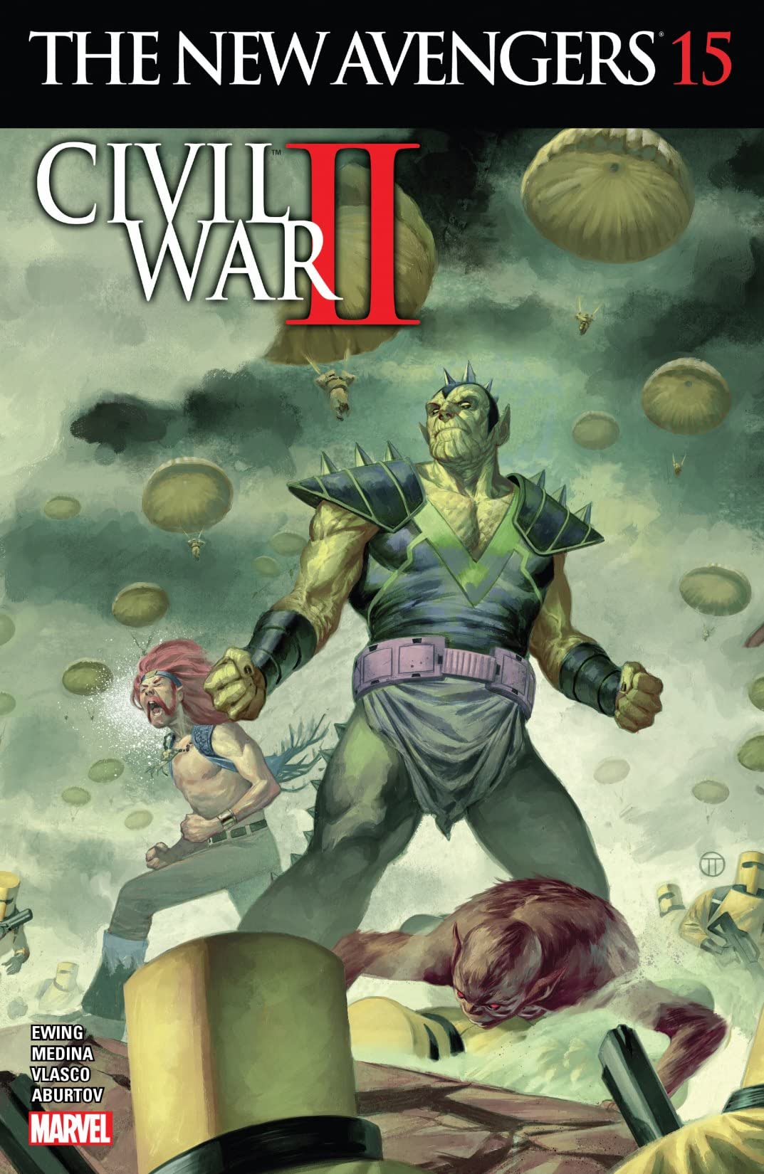 New Avengers (2015) #15 cover