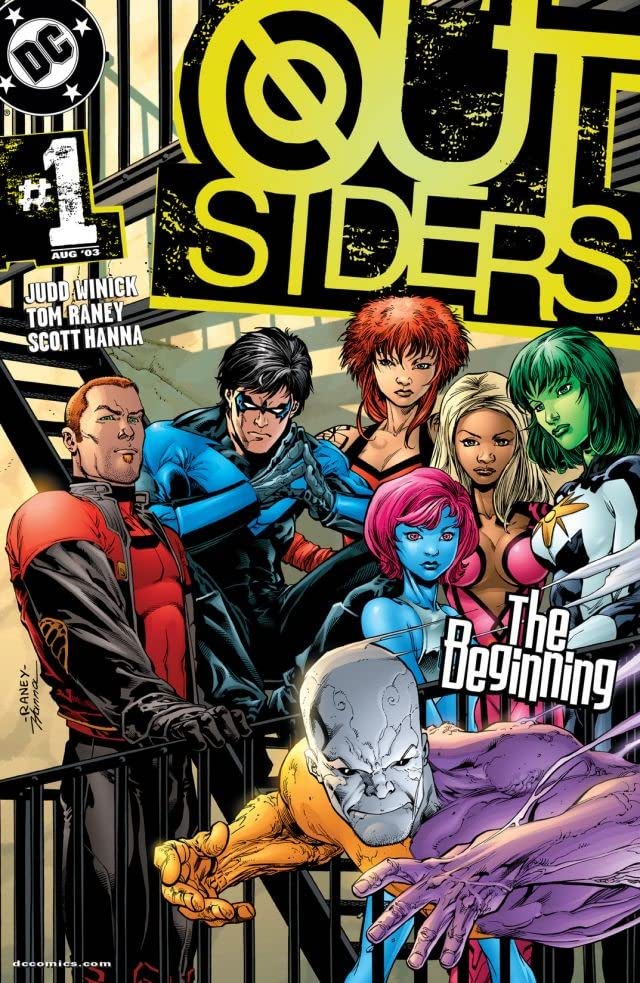 Outsiders (2003) #1 cover