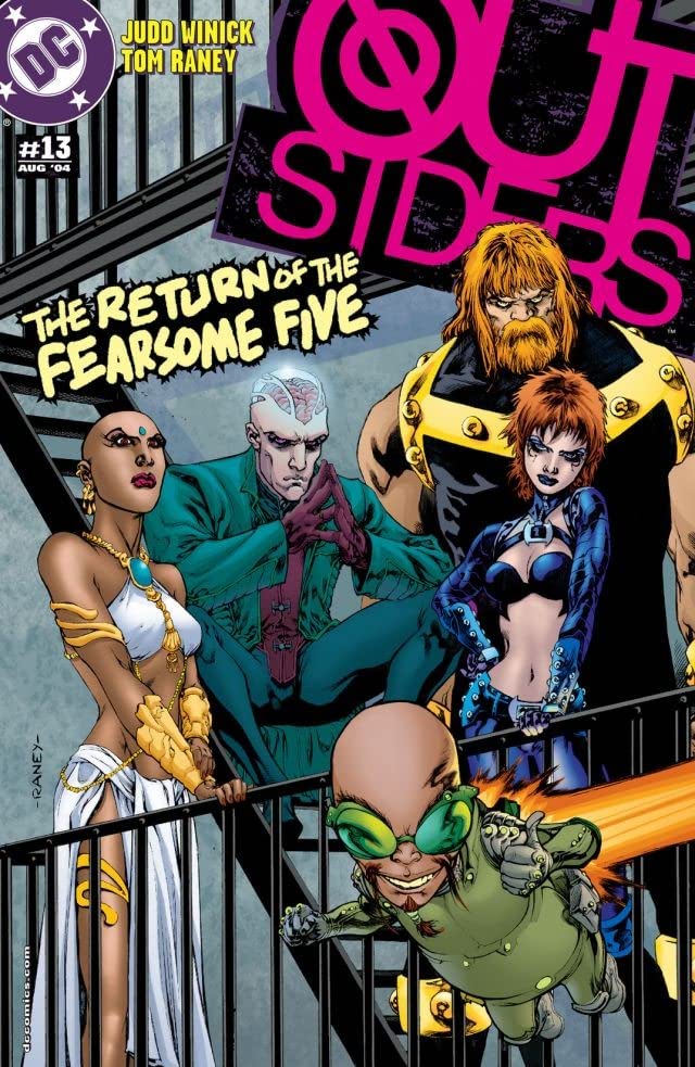 Outsiders (2003) #13 cover