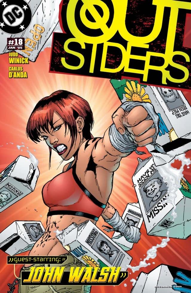 Outsiders (2003) #18 cover
