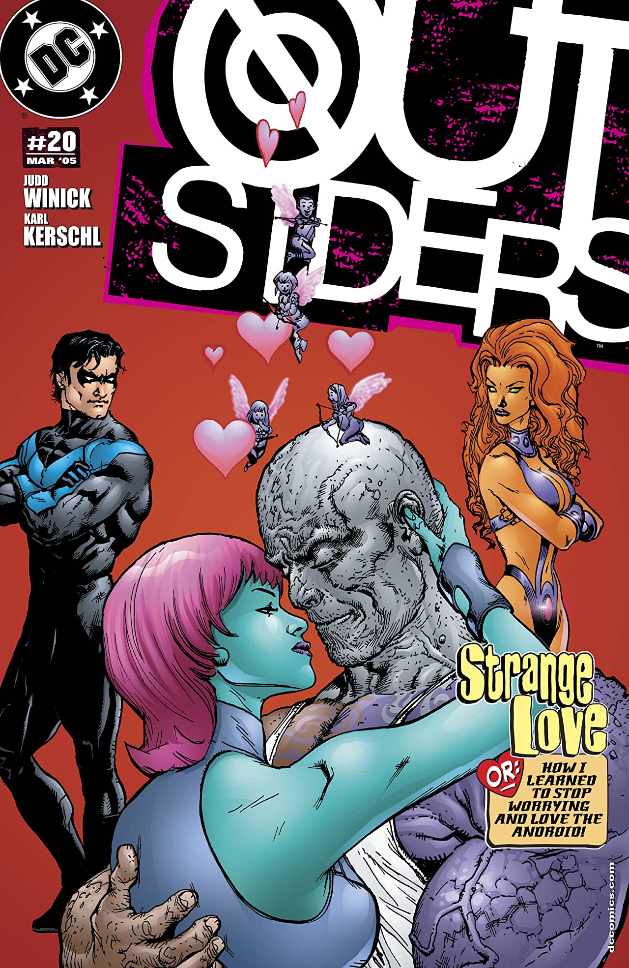 Outsiders (2003) #20 cover