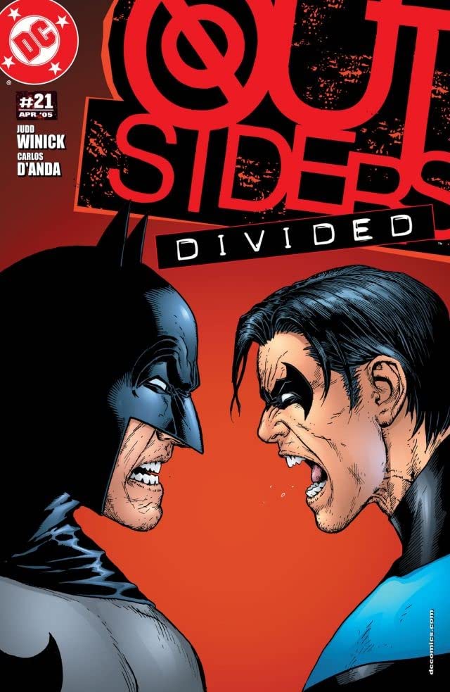 Outsiders (2003) #21 cover