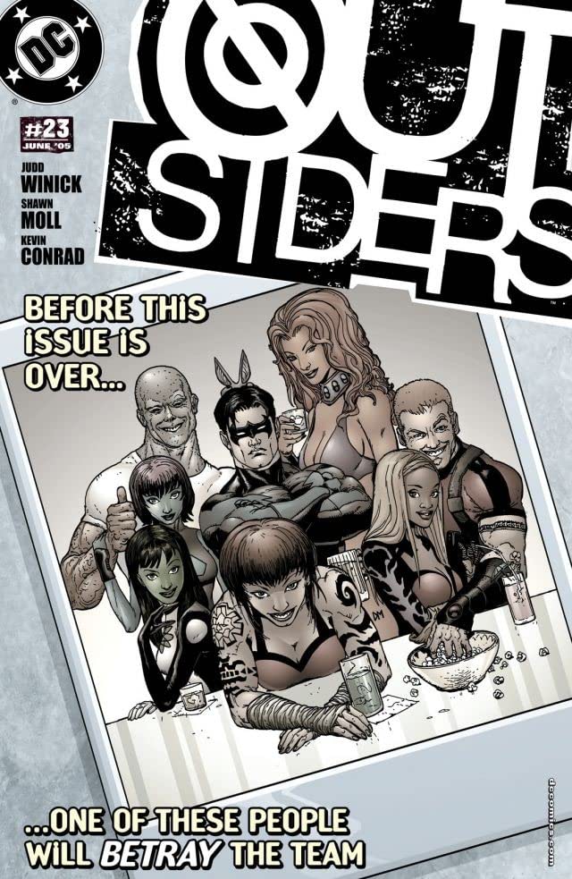 Outsiders (2003) #23 cover