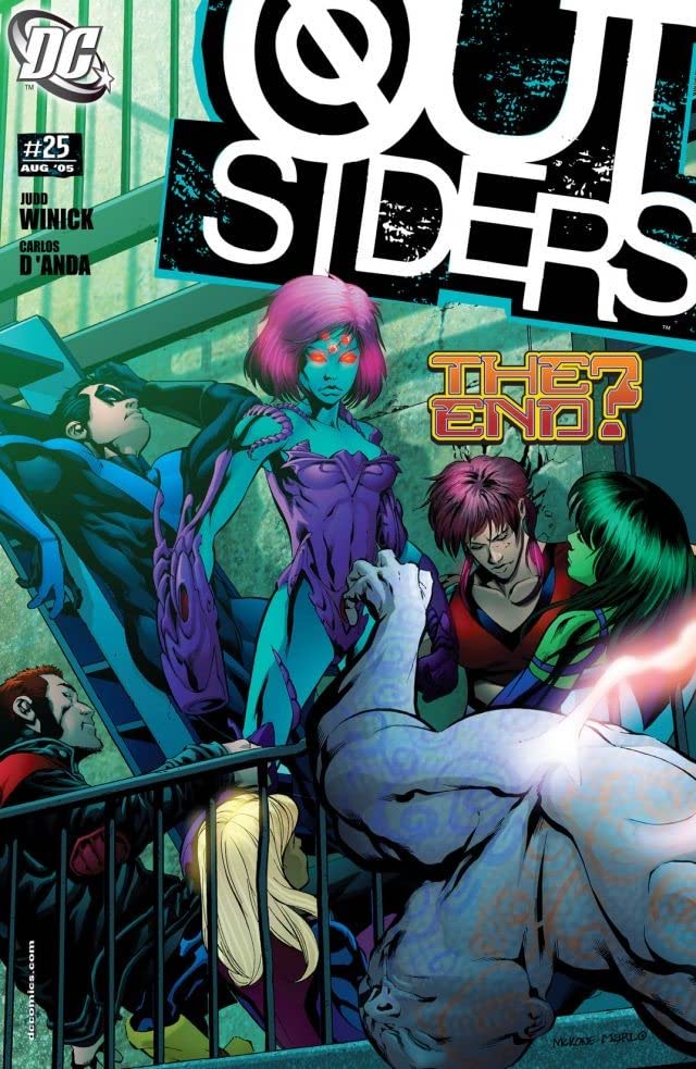 Outsiders (2003) #25 cover