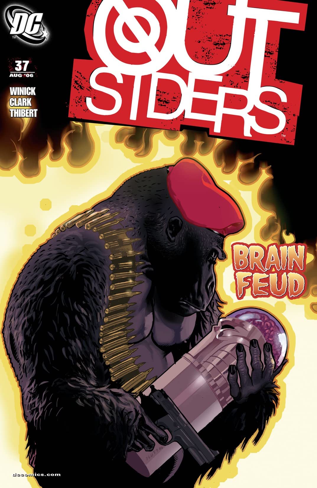 Outsiders (2003) #37 cover