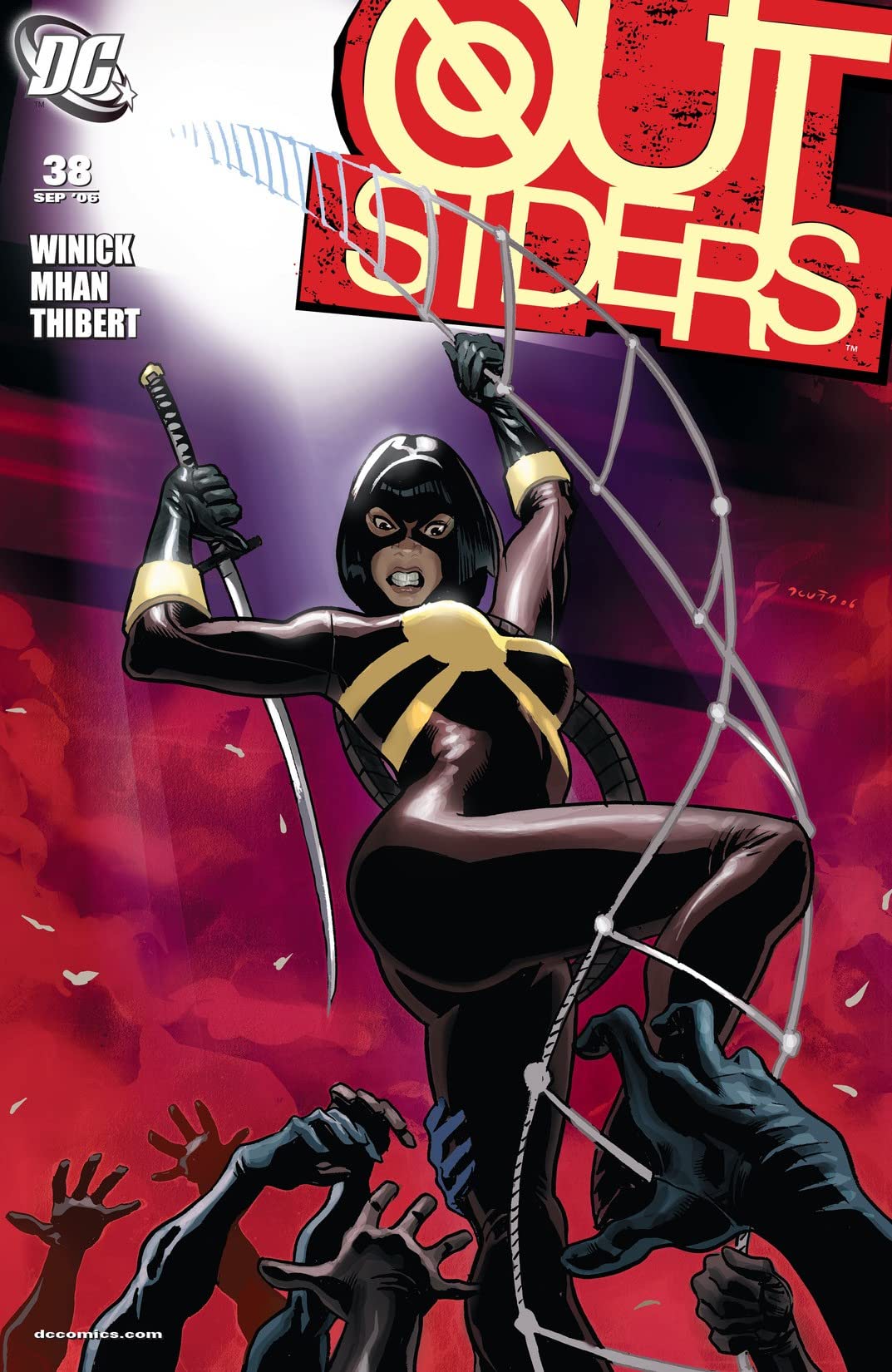 Outsiders (2003) #38 cover
