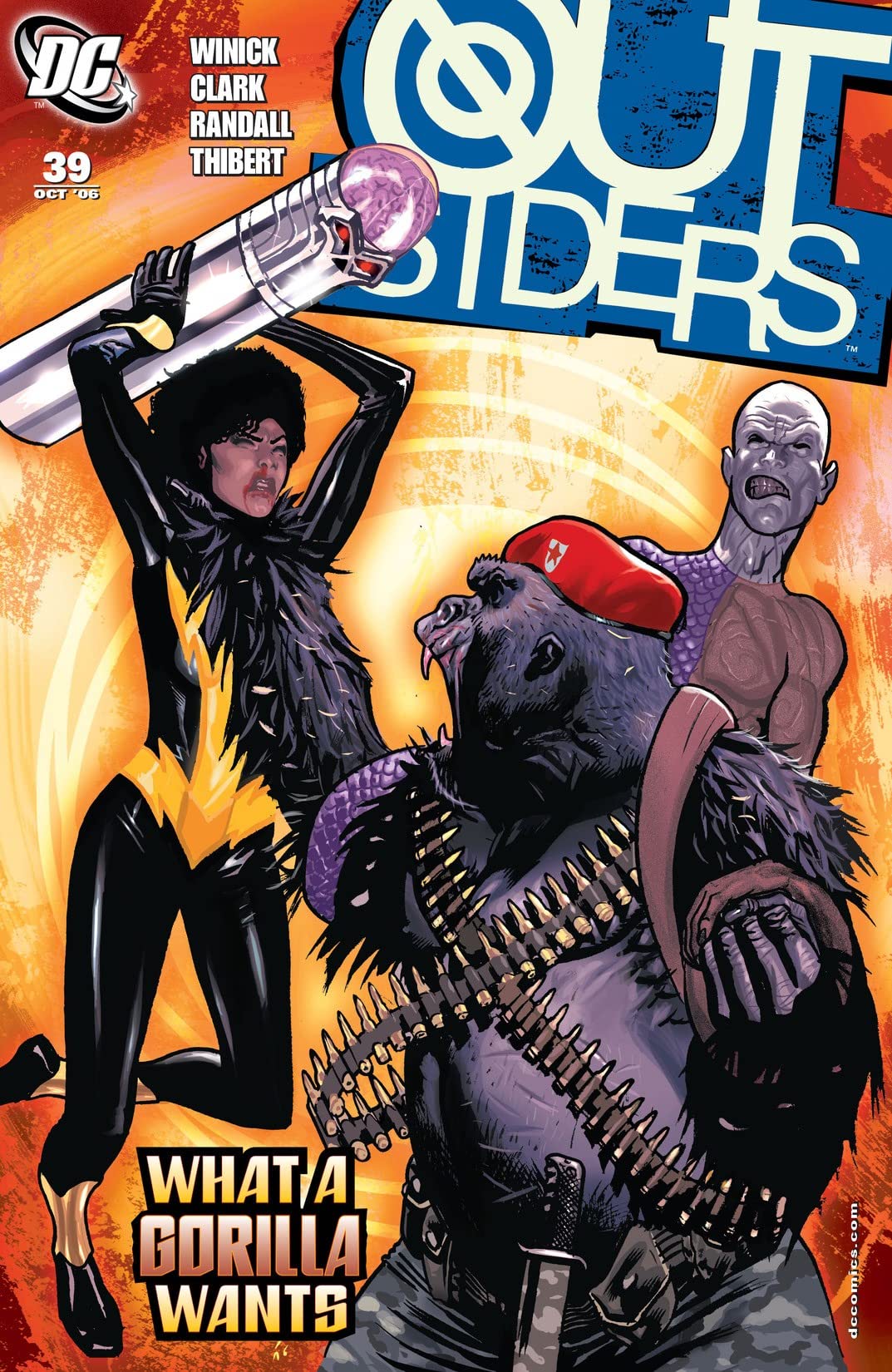 Outsiders (2003) #39 cover