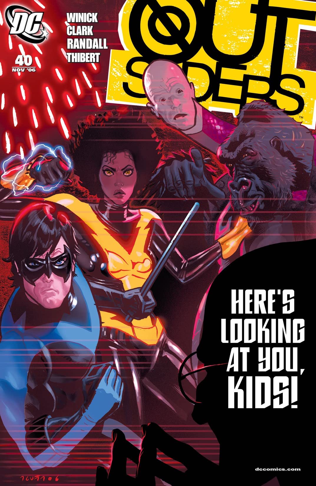 Outsiders (2003) #40 cover
