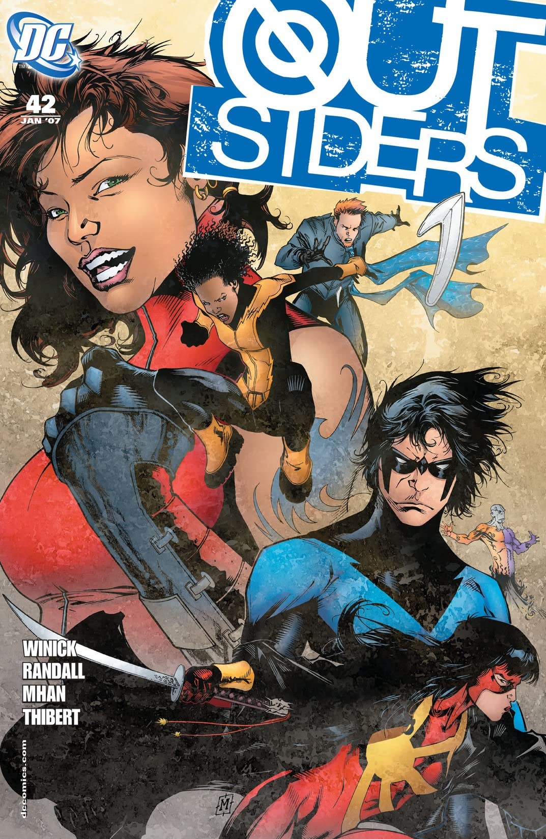 Outsiders (2003) #42 cover