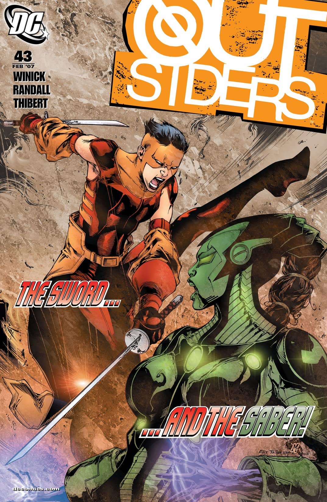 Outsiders (2003) #43 cover