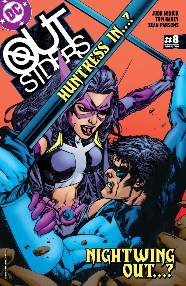Outsiders (2003) #8 cover