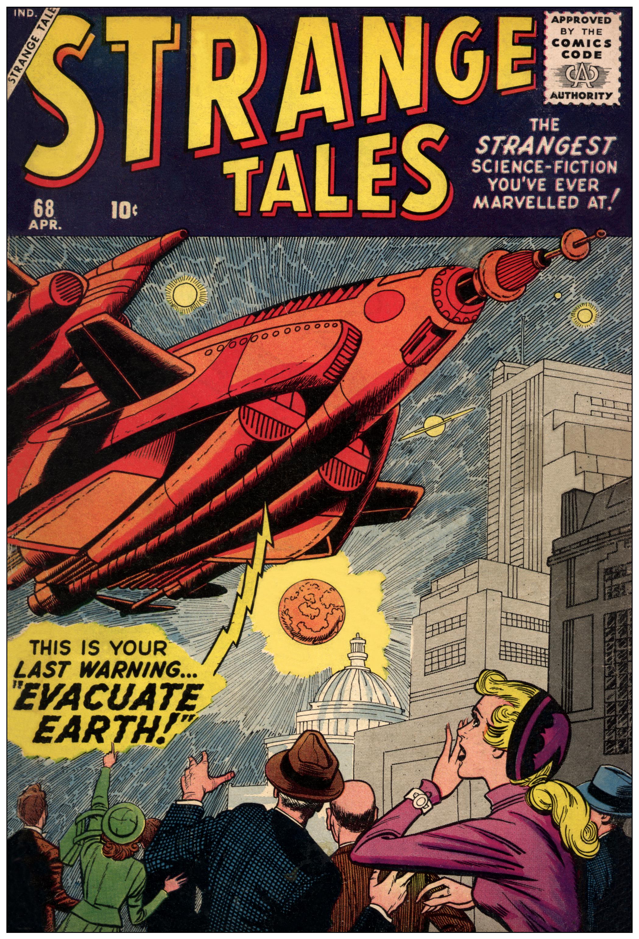 Cover of Strange Tales #68