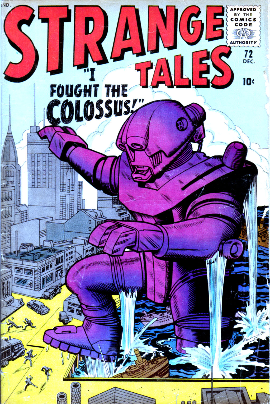 Cover of Strange Tales #72