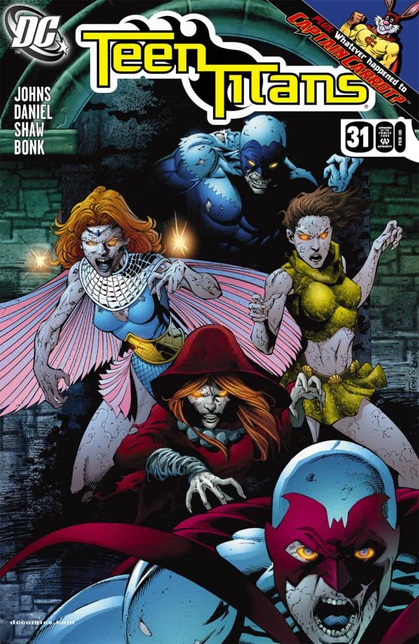 Teen Titans #31 cover