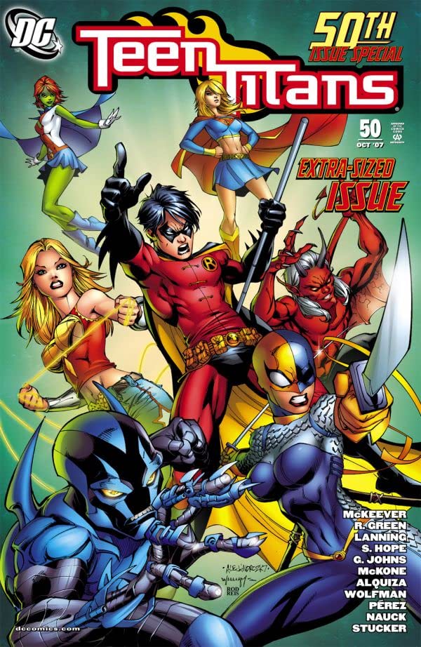 Teen Titans #50 cover