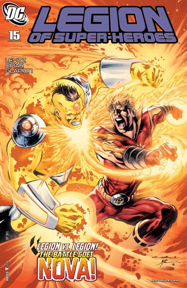 Legion of Super-Heroes #15 cover