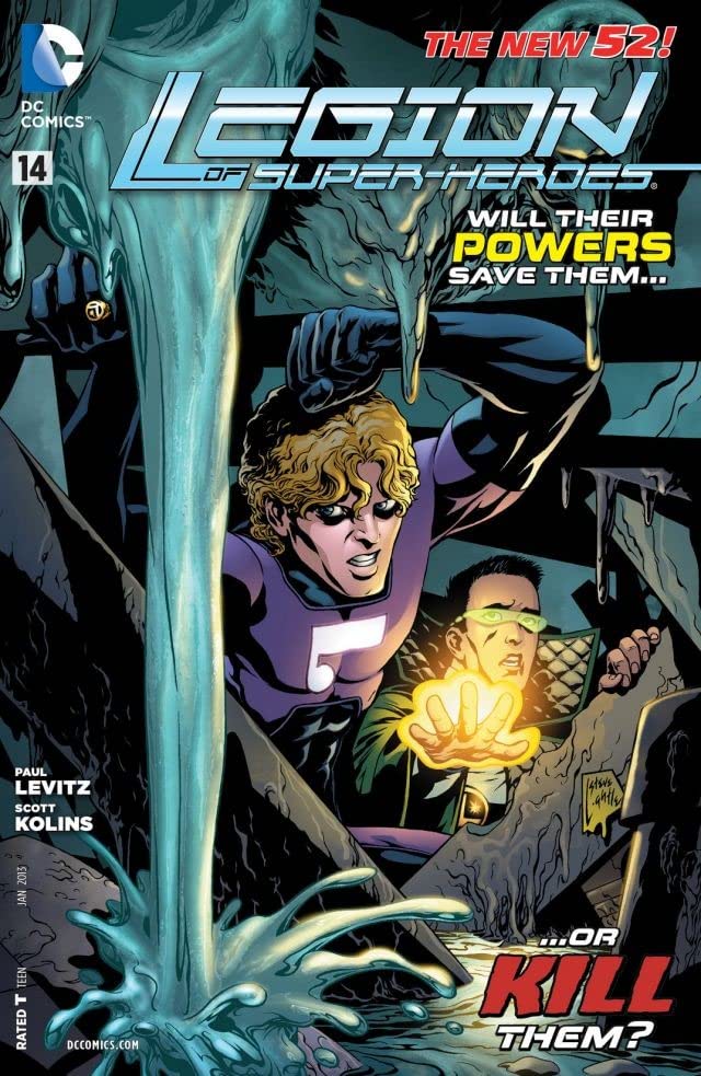 Legion of Super-Heroes #14 cover