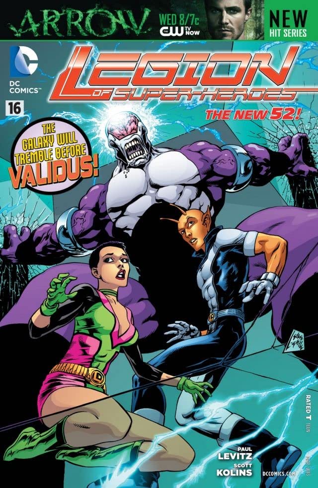 Legion of Super-Heroes (2011) #16 cover