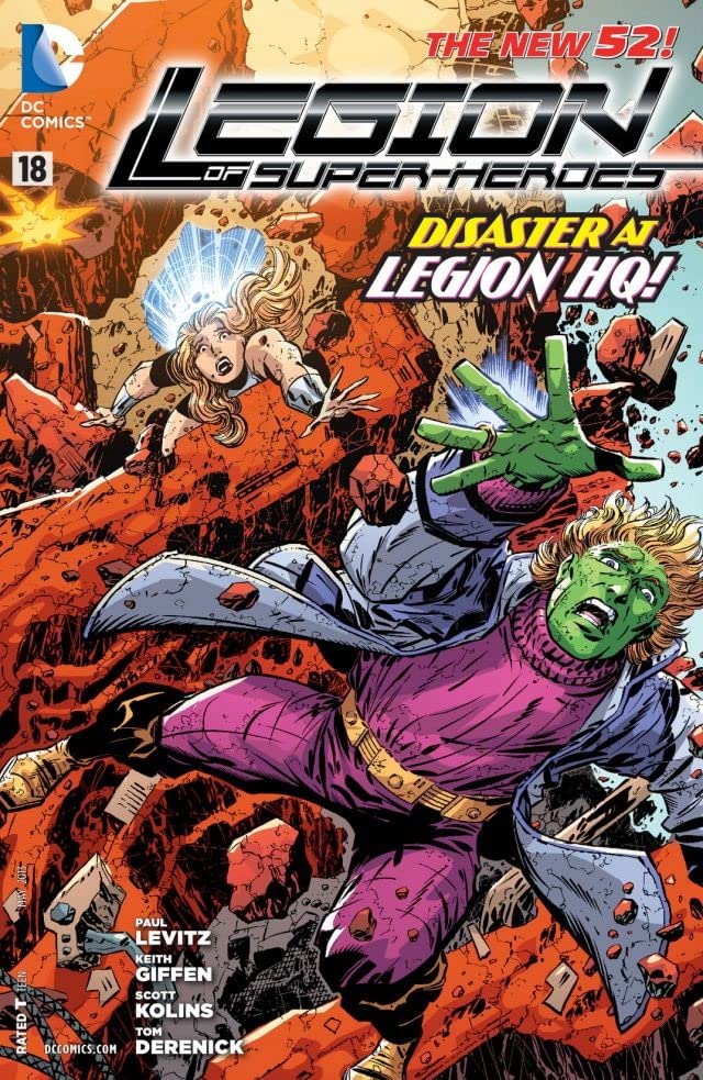 Legion of Super-Heroes #18 cover