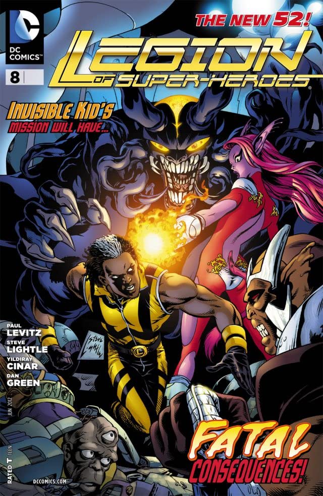 Legion of Super-Heroes (2011) #8 cover
