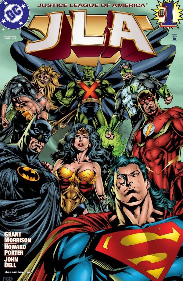 JLA #1 cover